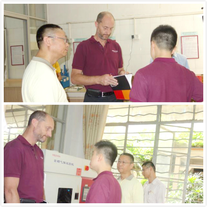 法國客戶對耀東華檢測中心進行第二方審核。.jpg